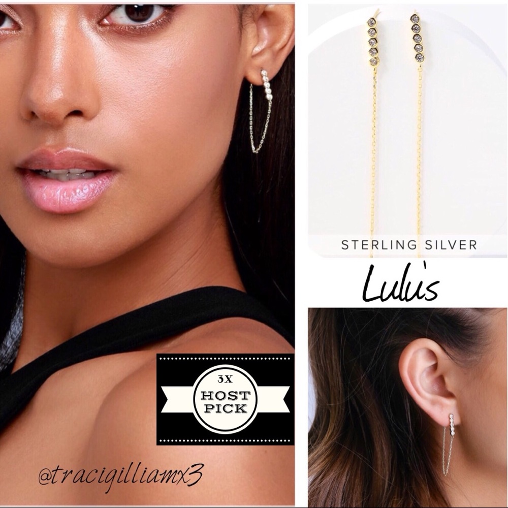 Lulu’s Let Me Be Your Star Gold Earrings